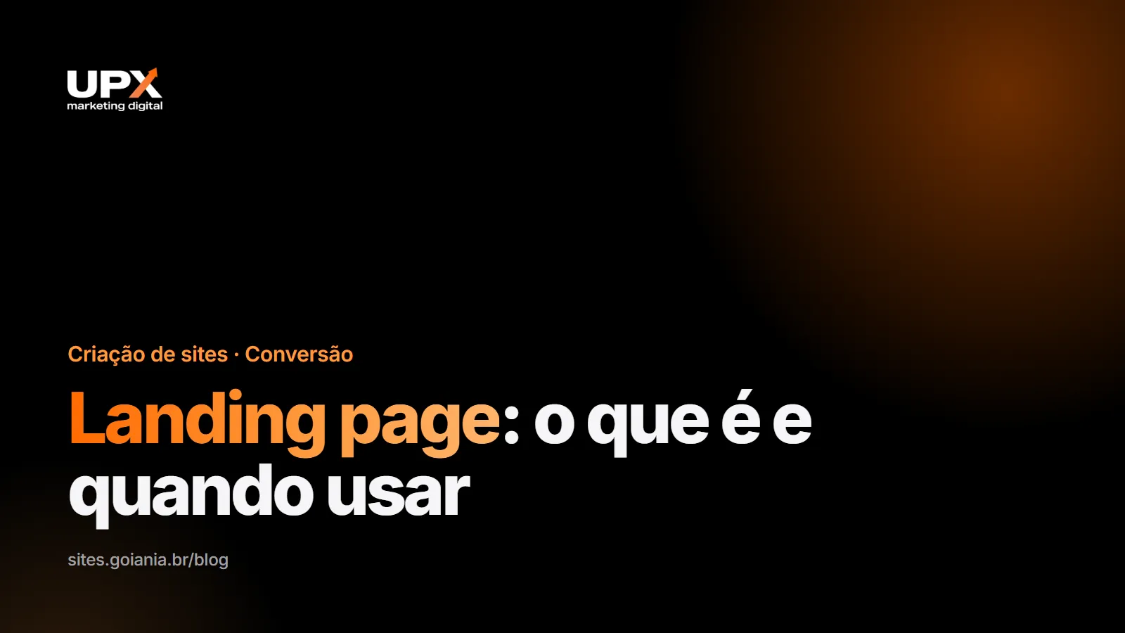 Landing page: estrutura de página que converte visitas em contatos